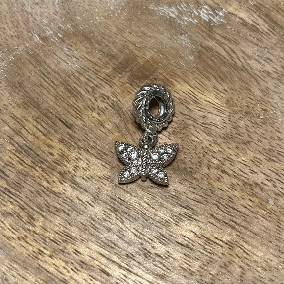 Judith Ripka CZ Butterfly Charm - Picture 2 of 10